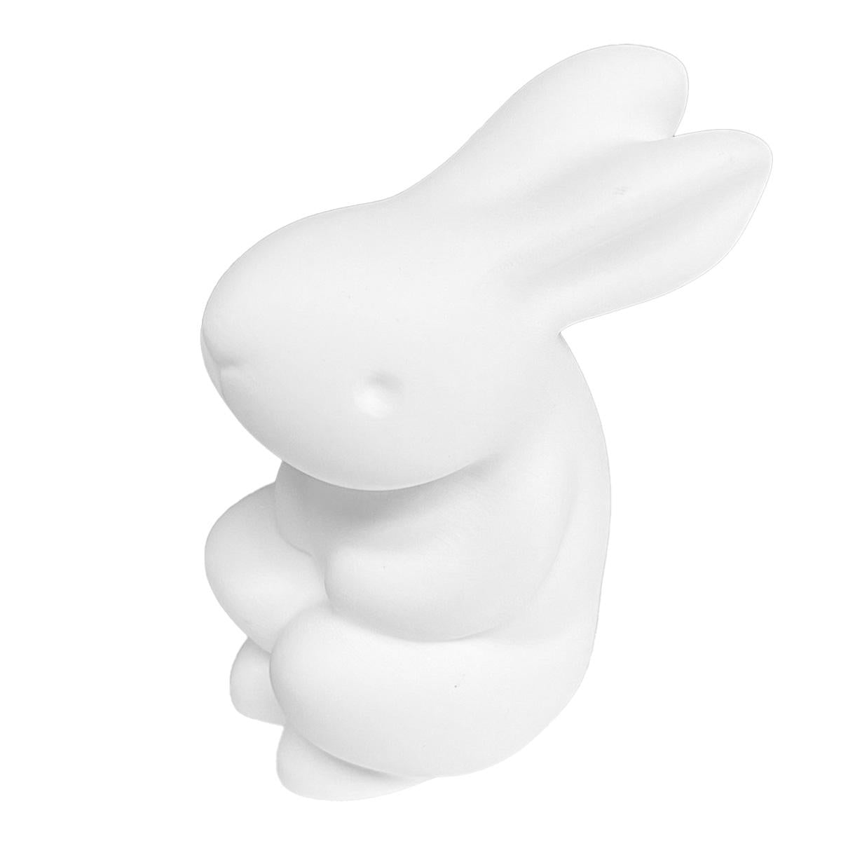 【OUTLET】オブジェ 石膏リラックスフィギュア ウサギ 置物 367335