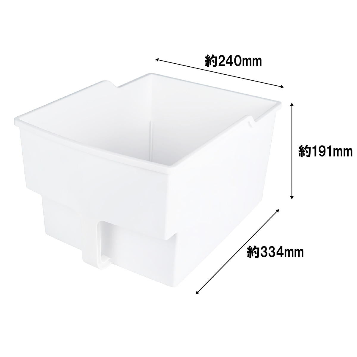 フラットハンドルボックス ワイド W 367436