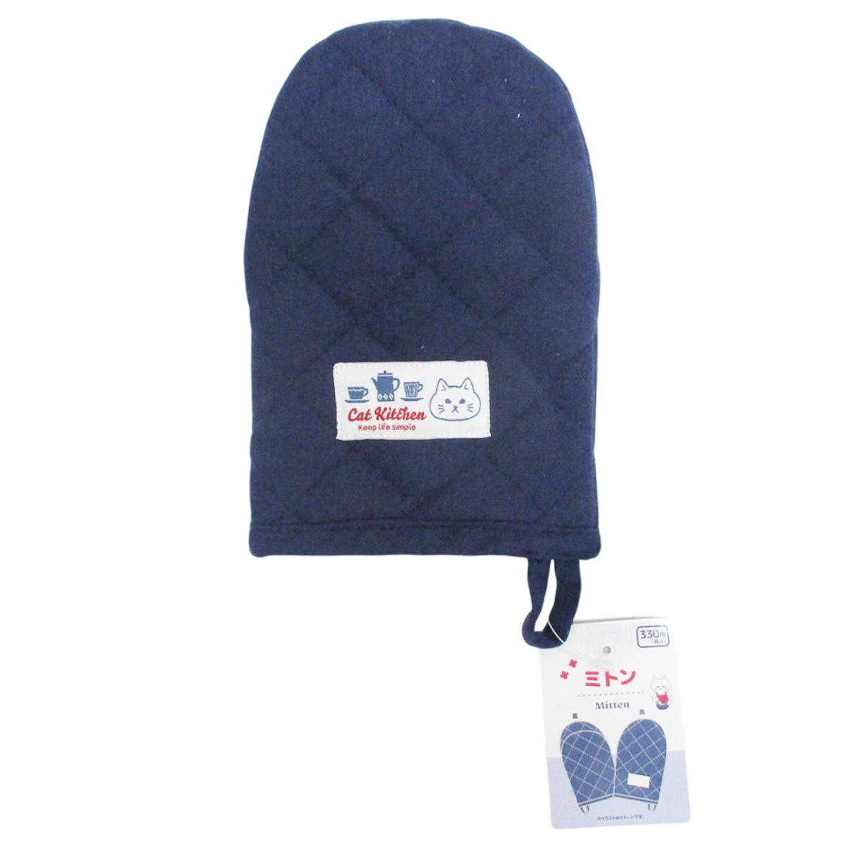 【OUTLET】ミトン ネコ柄 367487