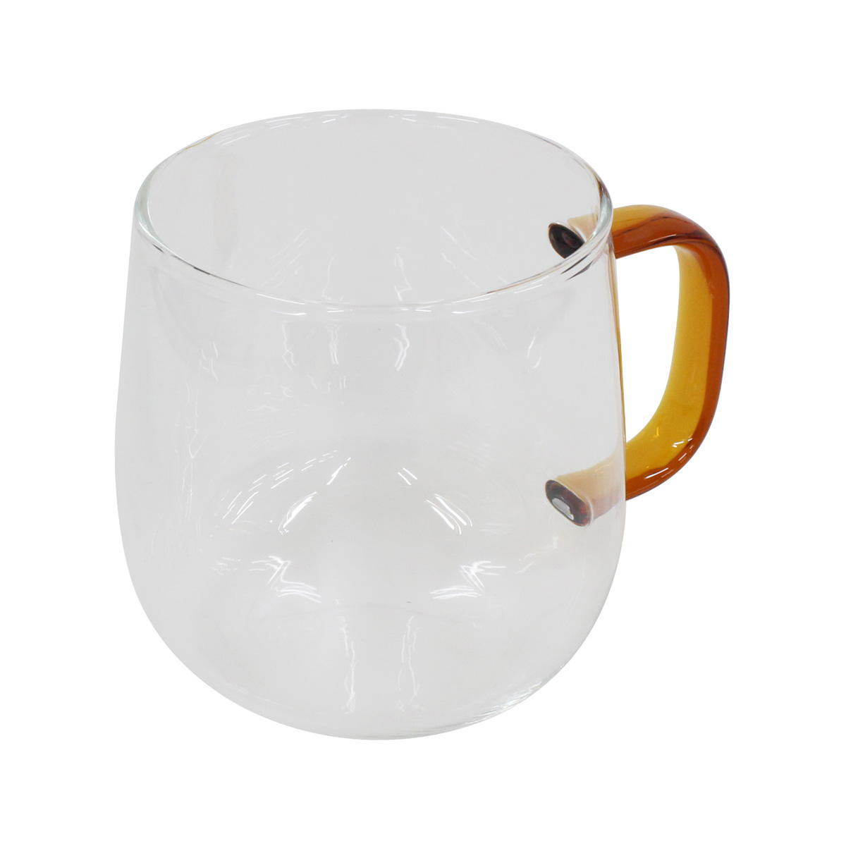 耐熱ガラスマグ 500mL ブラウン 367492