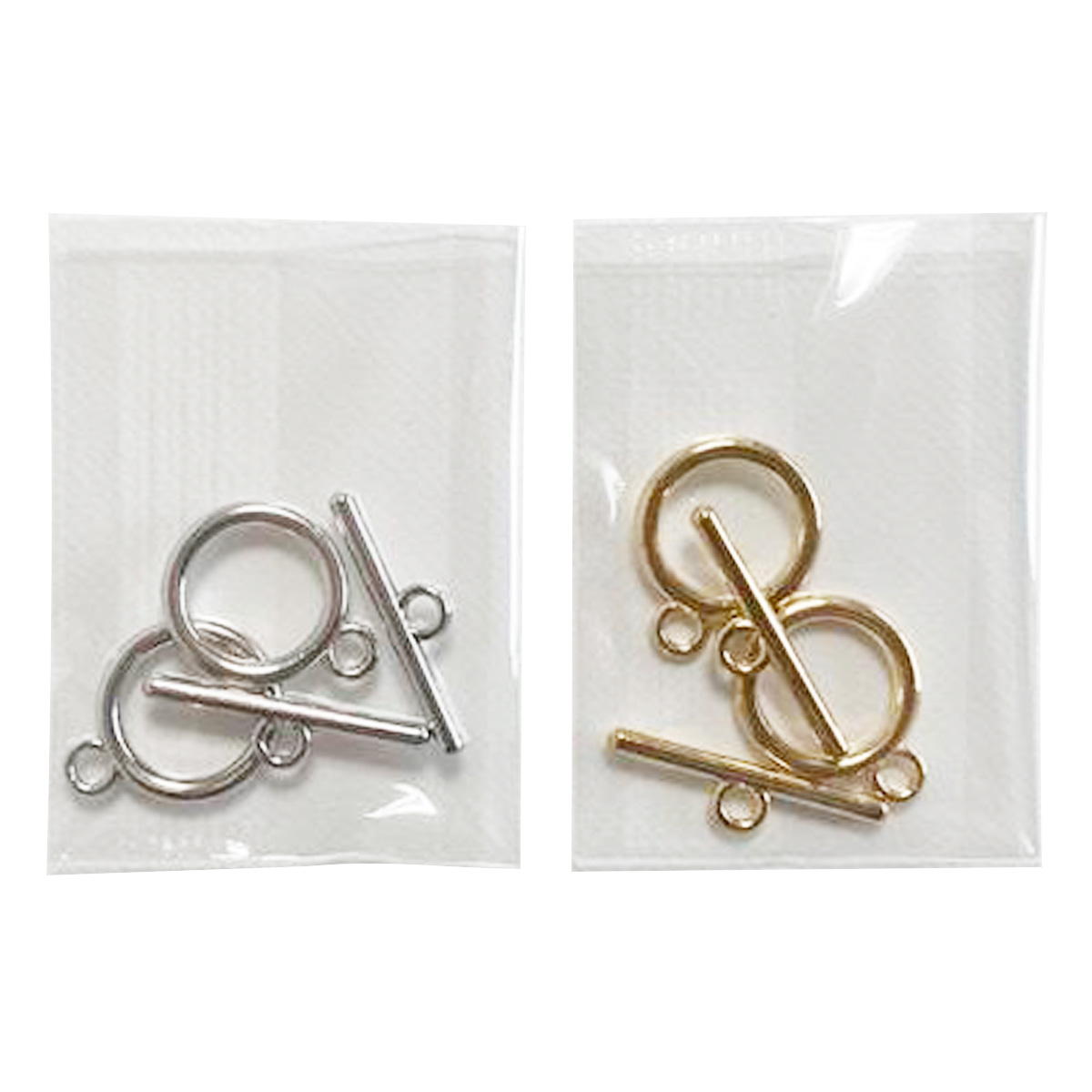 アクセサリーパーツ 留め金具 シェリ マンテル (シルバー・ゴールド) 367597