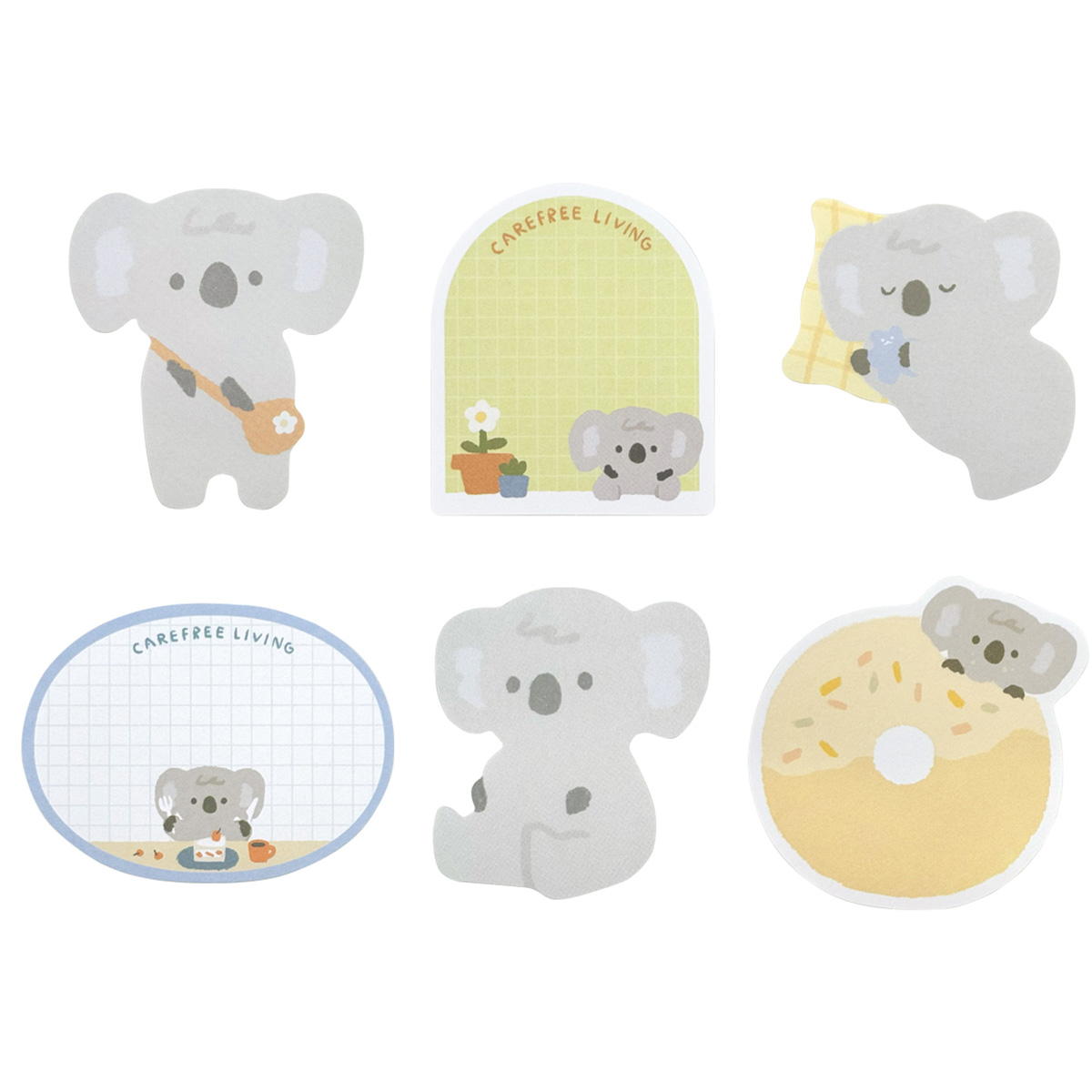 【在庫限り】フレークシール コアラの生活柄 367742