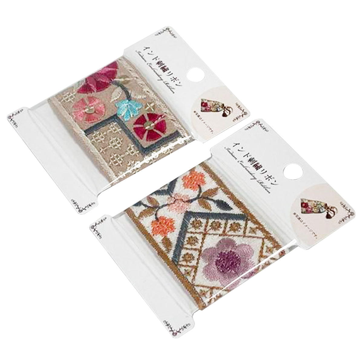 【在庫限り】インド刺繍リボン(012) 367822