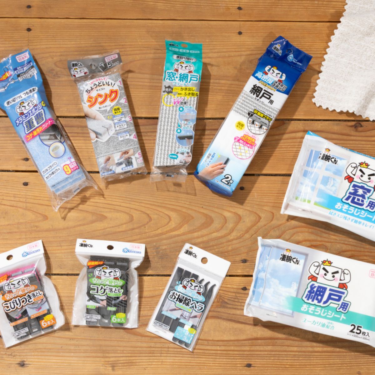 凄腕くん圧縮メラミン 網戸用スポンジ 2P 360791