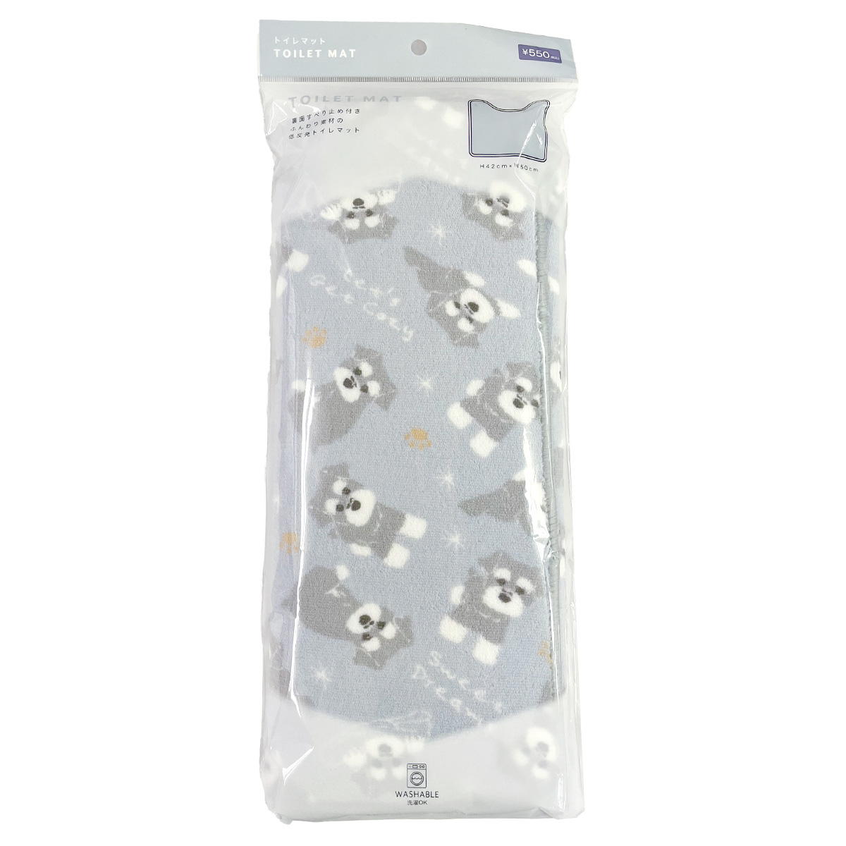 低反発トイレマット シュナウザー 368033