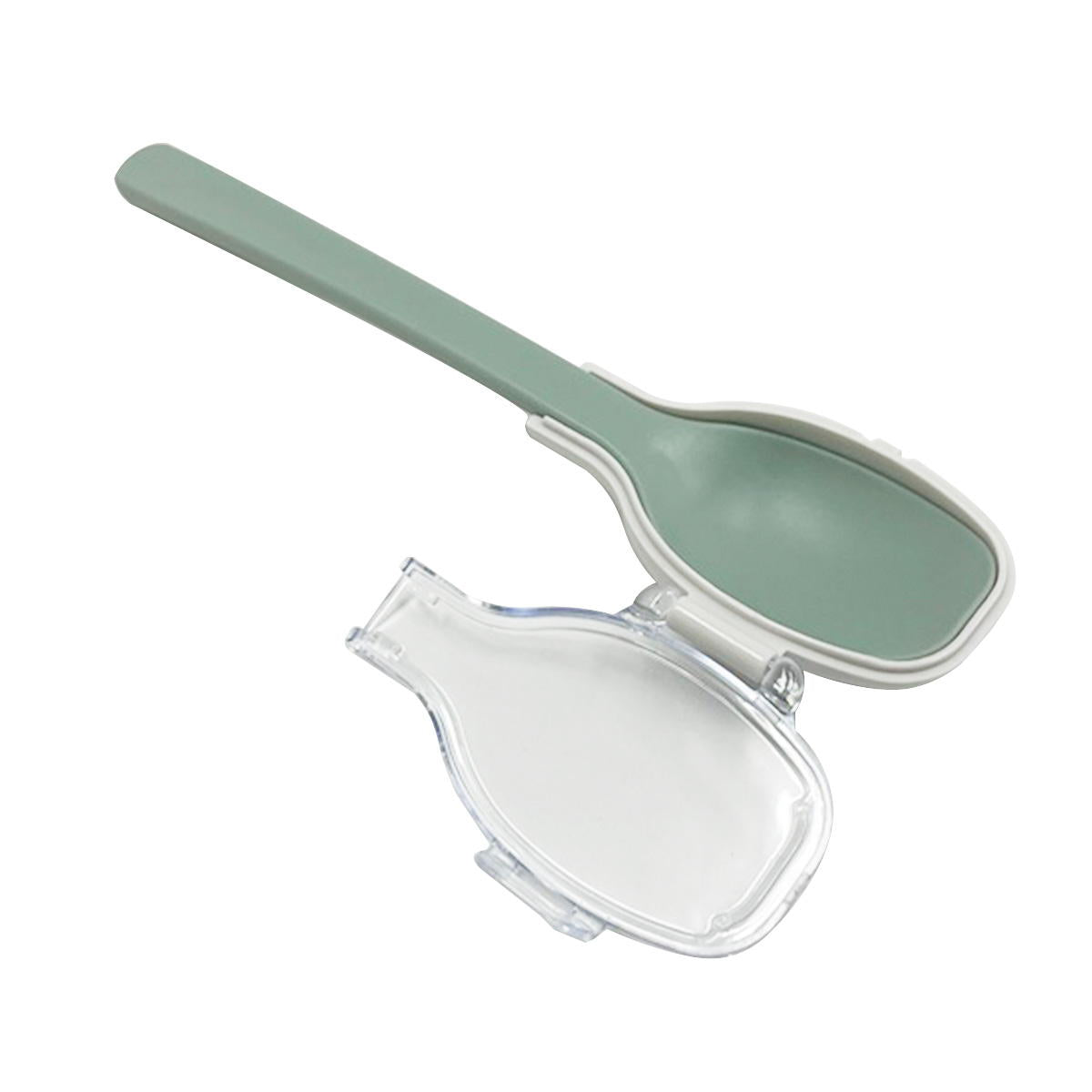 すくいやすいケース付きスプーン 368061