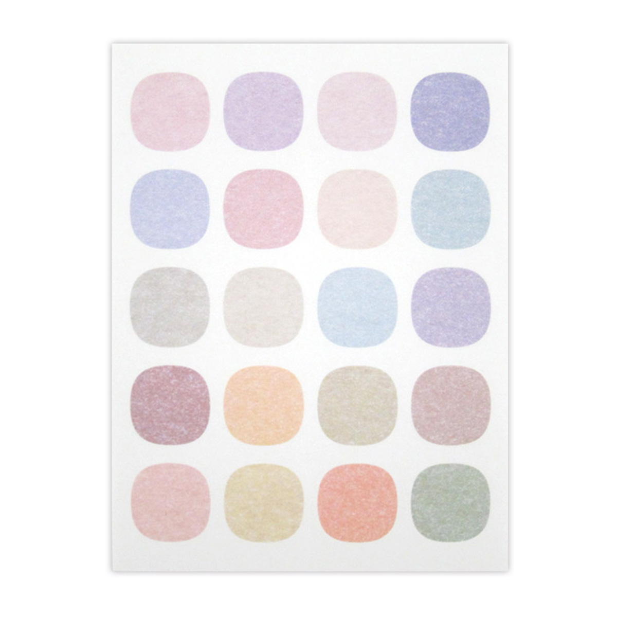 マスキングダイカットシール スーパー楕円 80片 368123