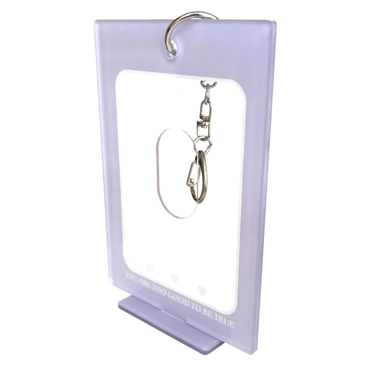 アクリルフォトケース パープル 368284