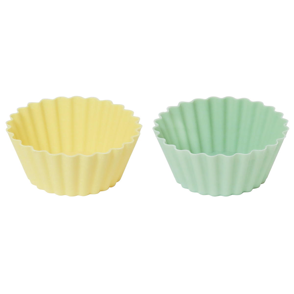 シリコーンおかずカップ くすみカラー9号2個 368303