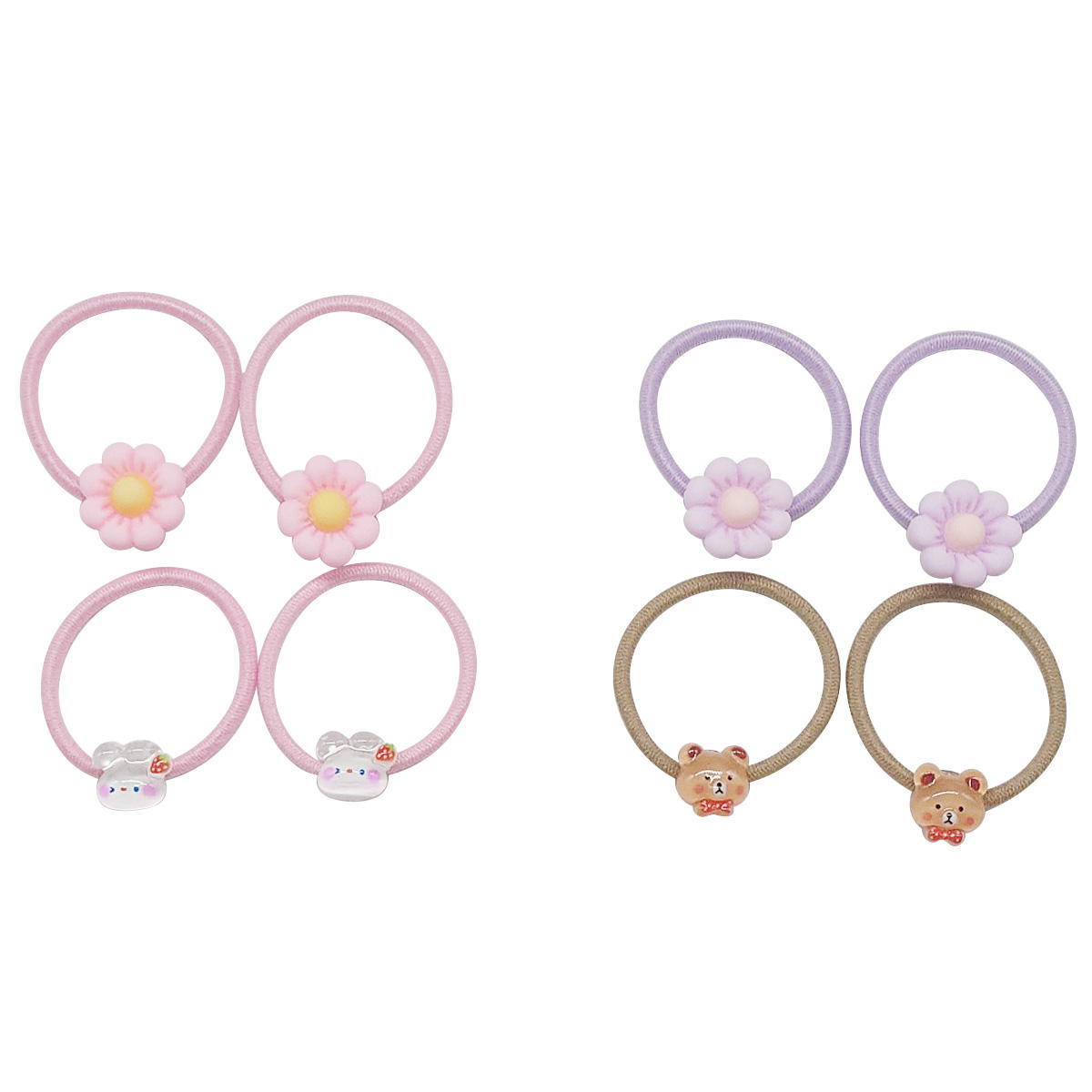 【OUTLET】キッズポニー4P アニマルフラワー 368514