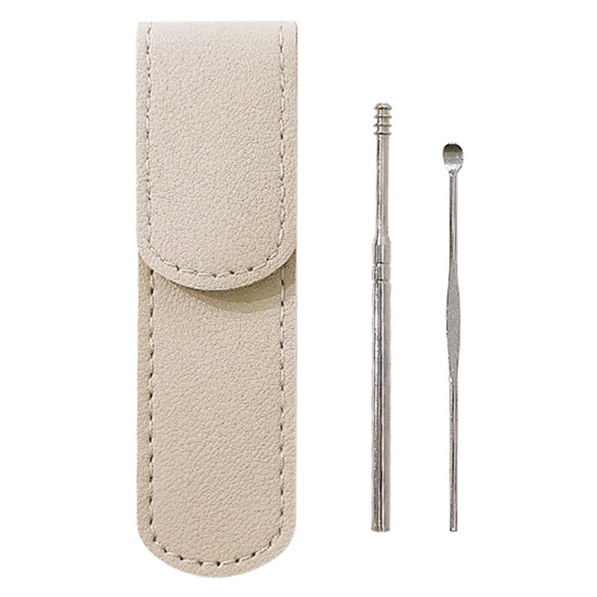 ケース付 ステンレス耳かき2P 368709