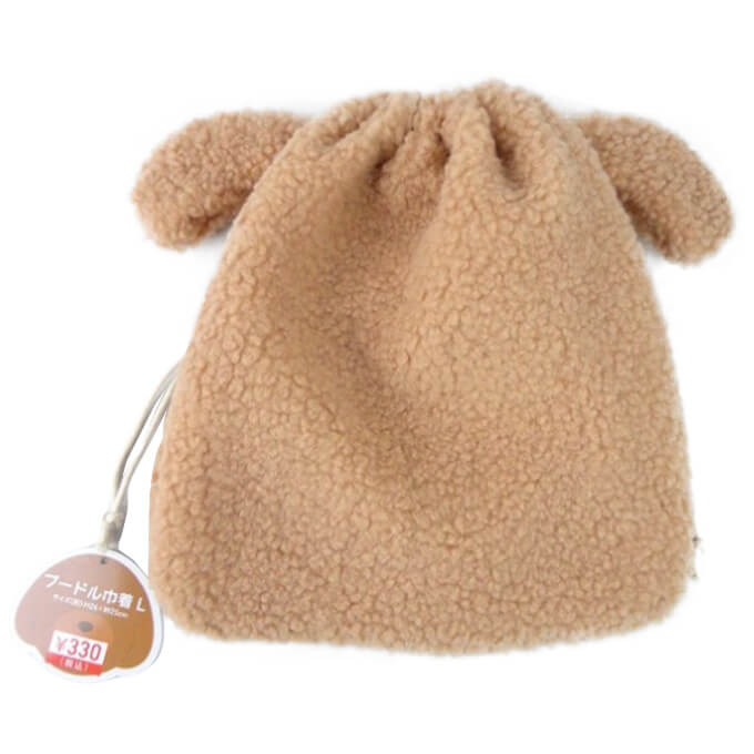 【OUTLET】プードル巾着L 368743