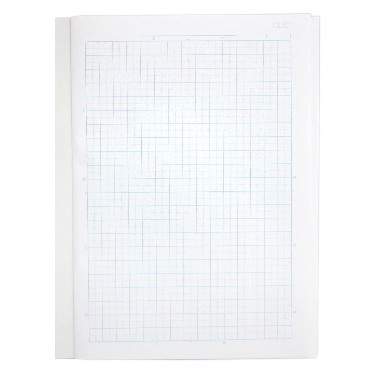 セミB5ノート 5mm方眼罫 パープル 40枚 368951