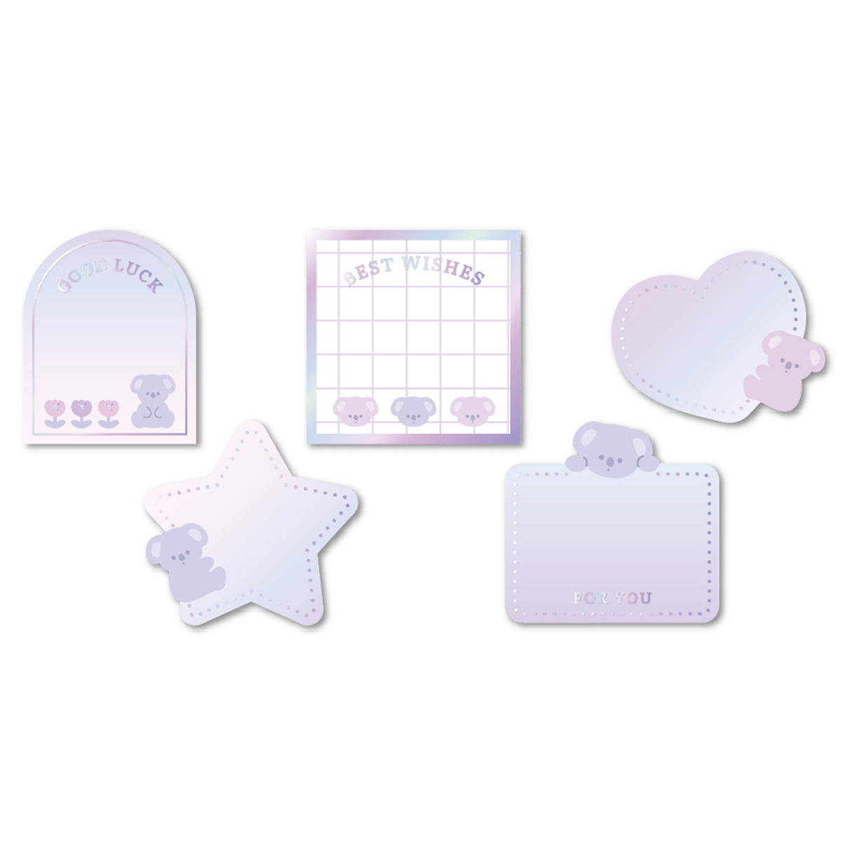 寄せ書きフレークシール 25P グラデーションカラーメロングレープ 369277