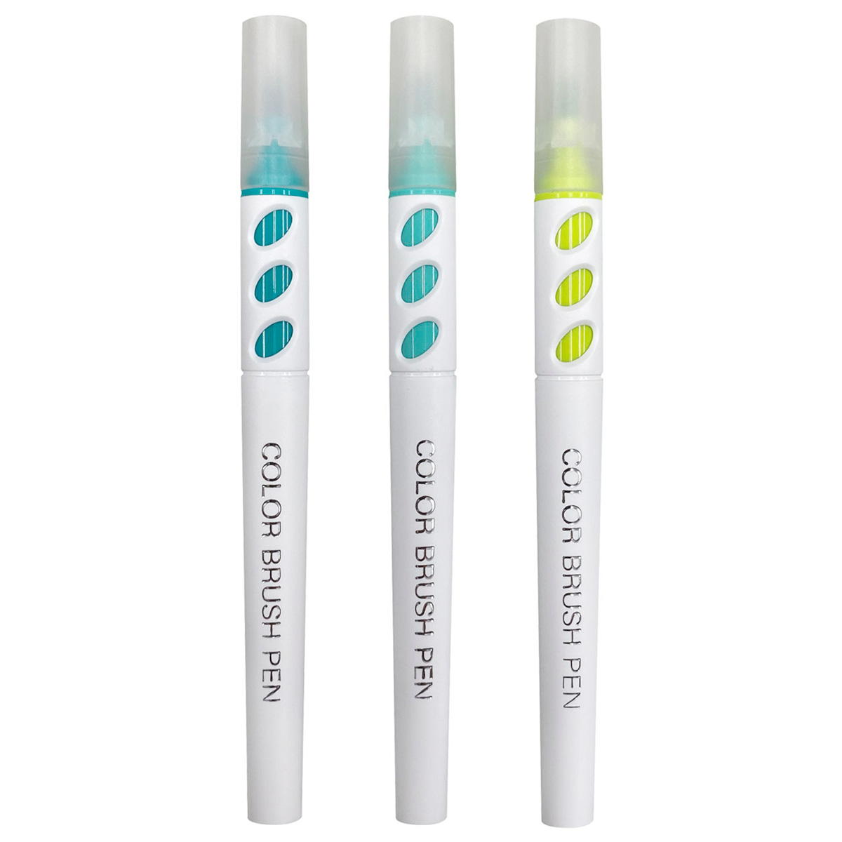 【OUTLET】イラスト用水性筆ペン3Pペールグリーン系 369367