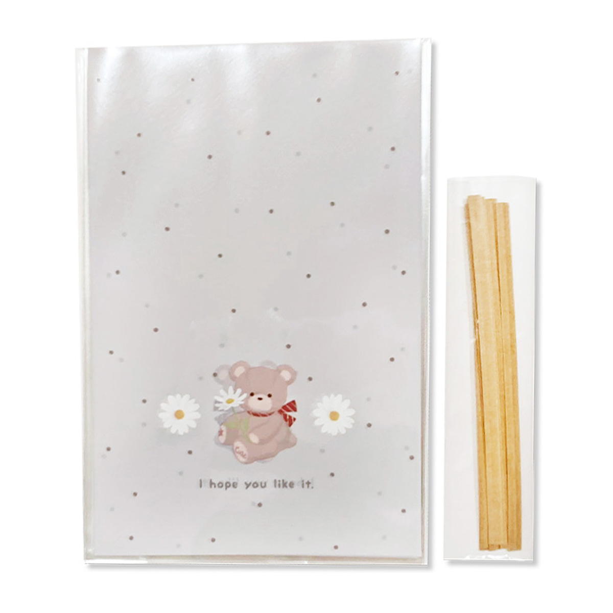 【OUTLET】クリアバッグ S 8P プティベア 369489