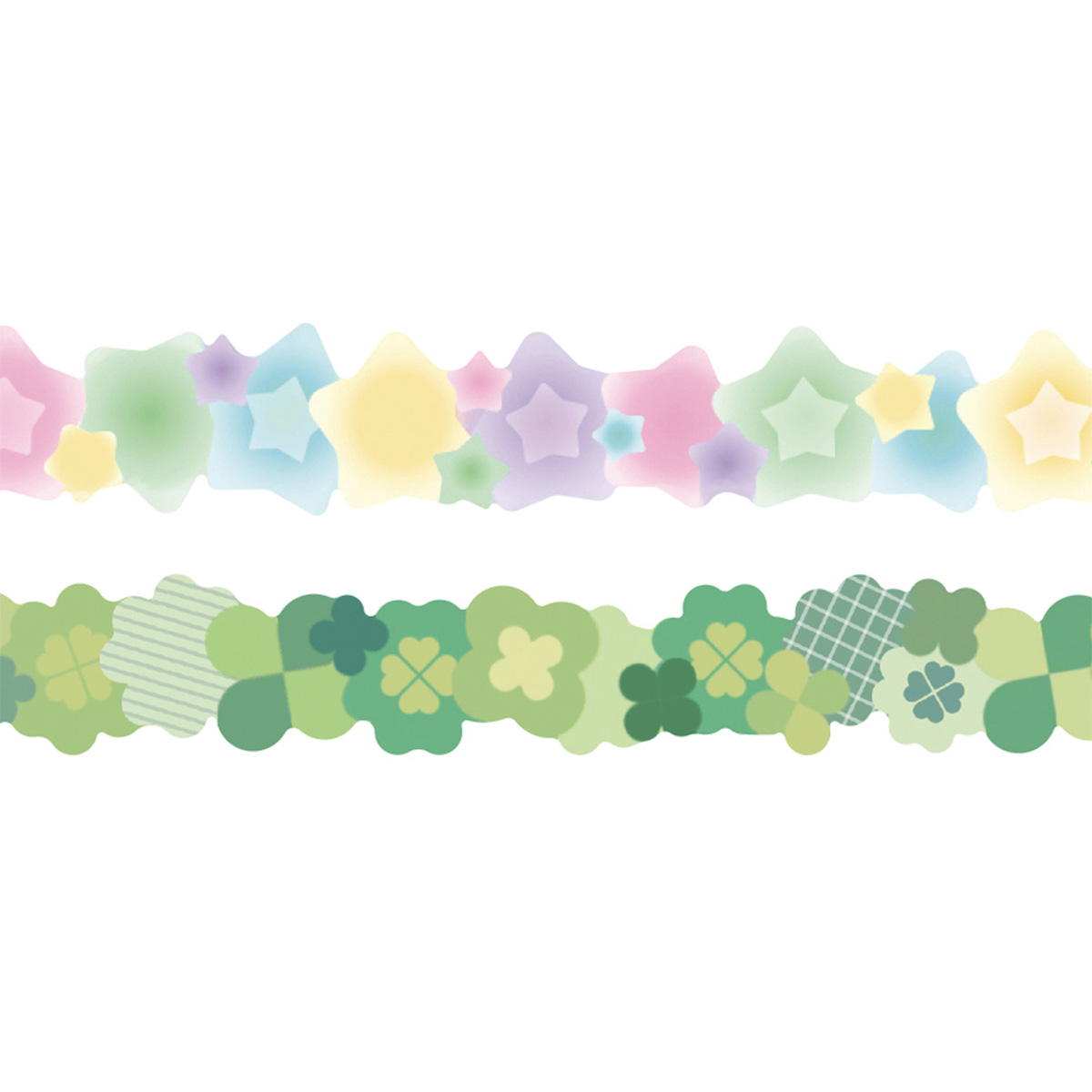 ダイカットマスキングテープ 20mm×1.5m ウィッシュコア 369643