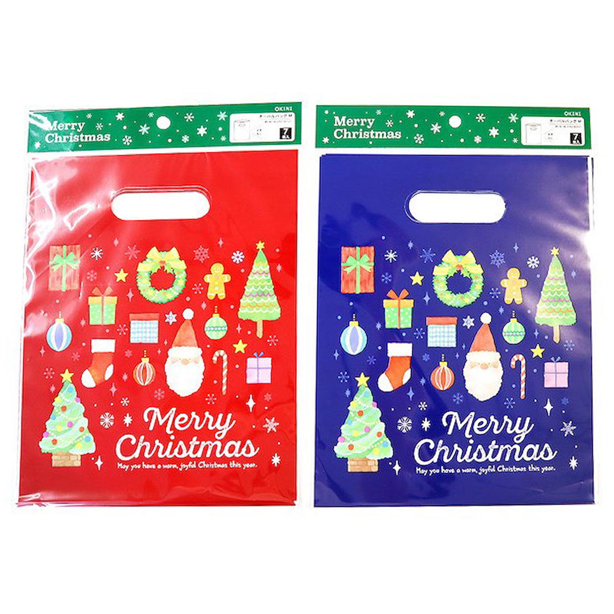 【OUTLET】オーバルバッグM 7P ウォームクリスマス 369784