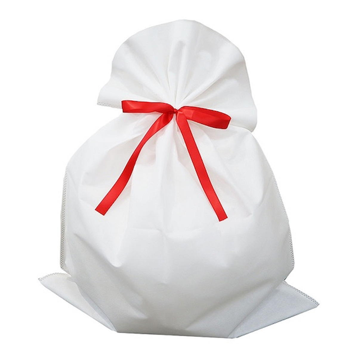 クリスマスギフトバッグ プレゼント 平袋 BIG 不織布 サンタさんの袋 369806