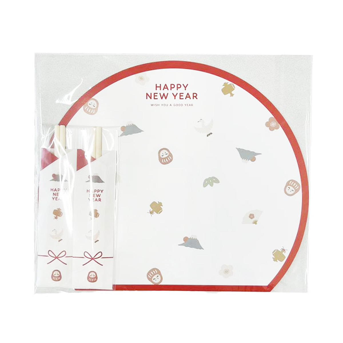 こどもお祝い箸お膳敷セット2組豊楽 369875