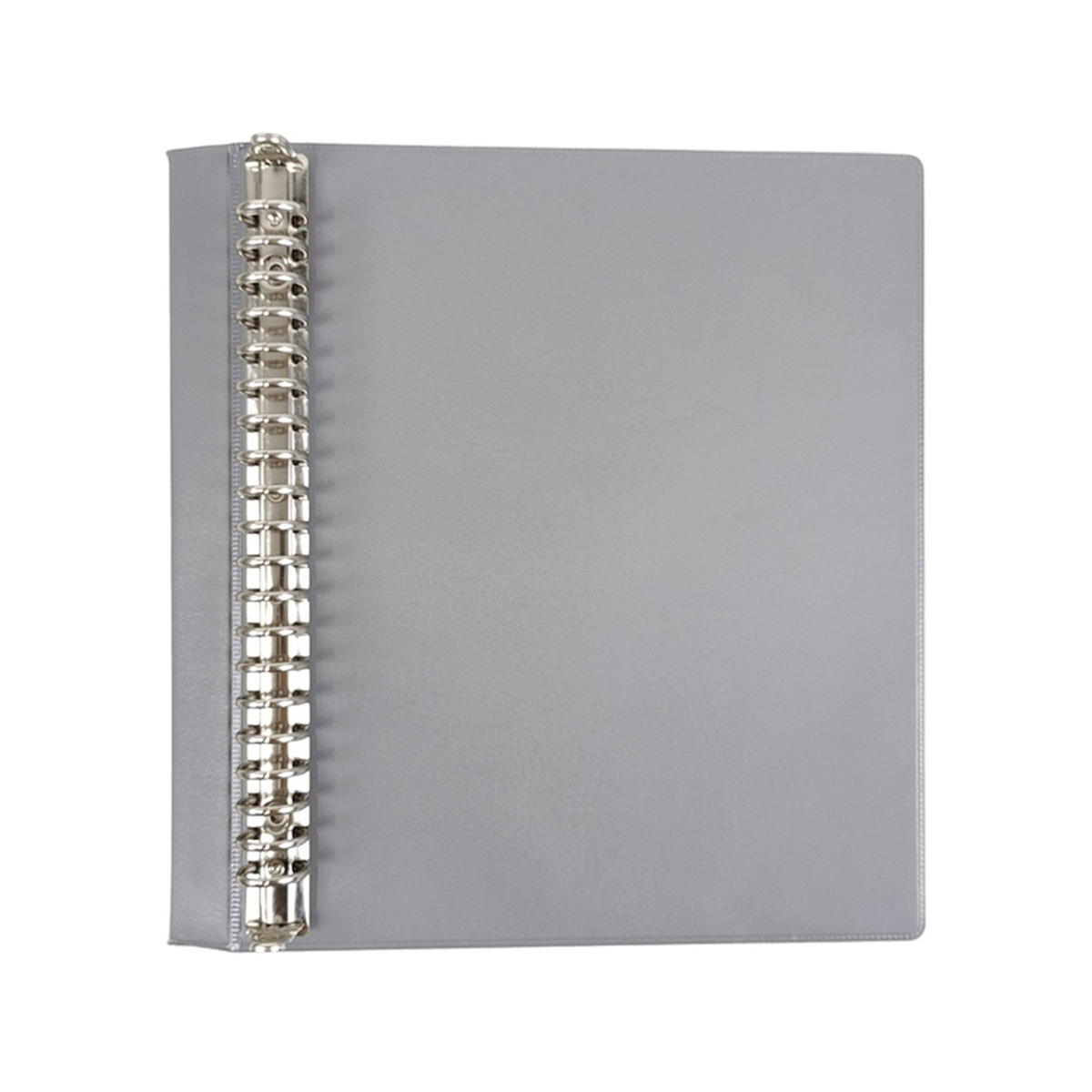 リングバインダーA5 20穴 グレー 370090