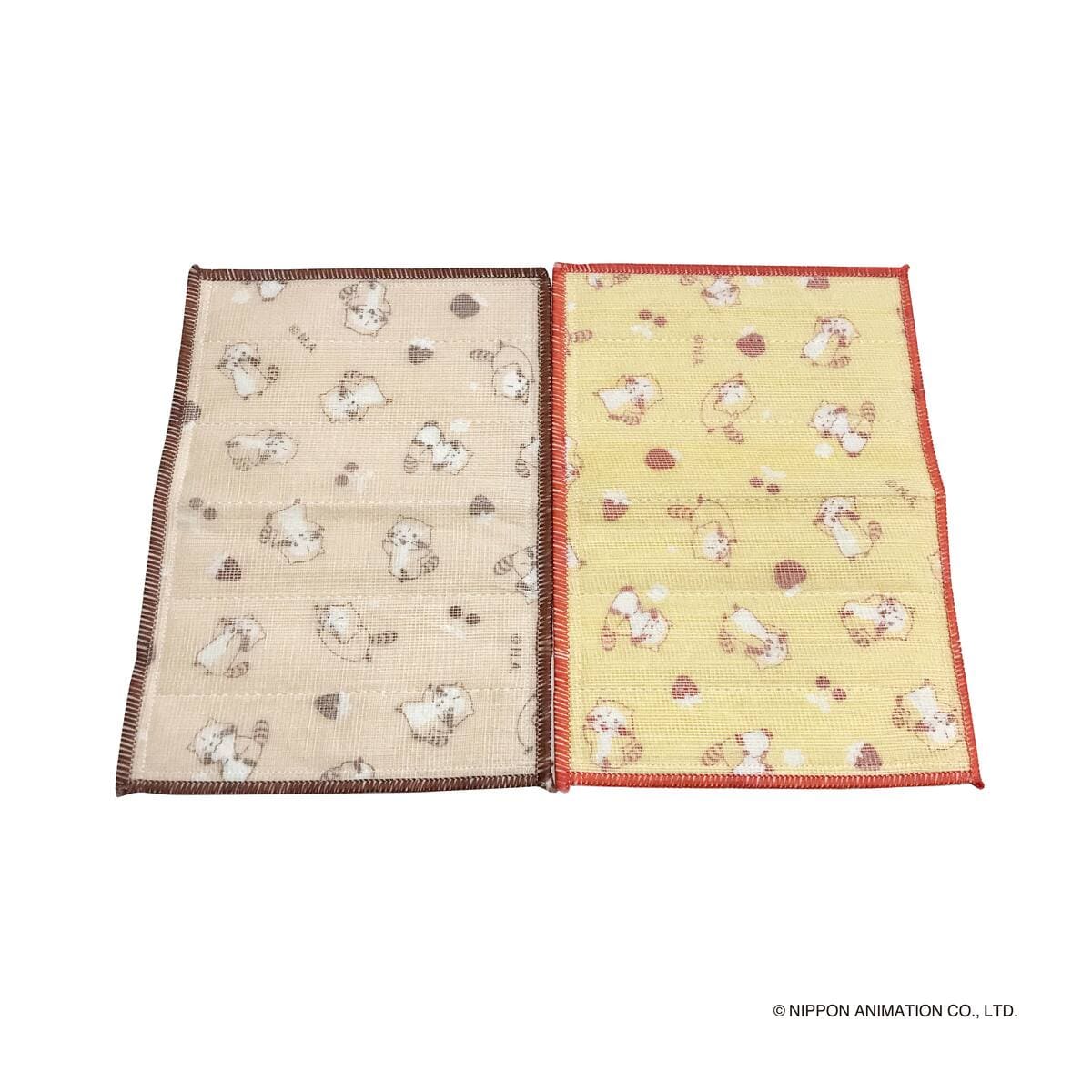 ラスカル ( フルーツ柄 ) かやおりふきん 4 枚入 370207