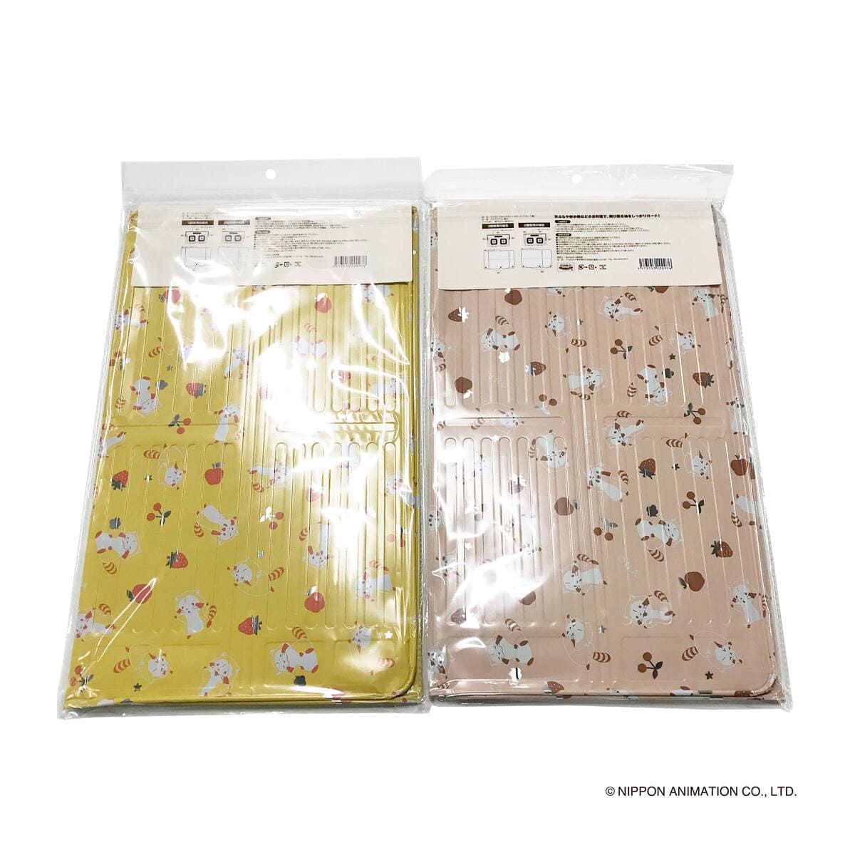 ラスカル アルミガスレンジガード ( フルーツ柄 ) 370212