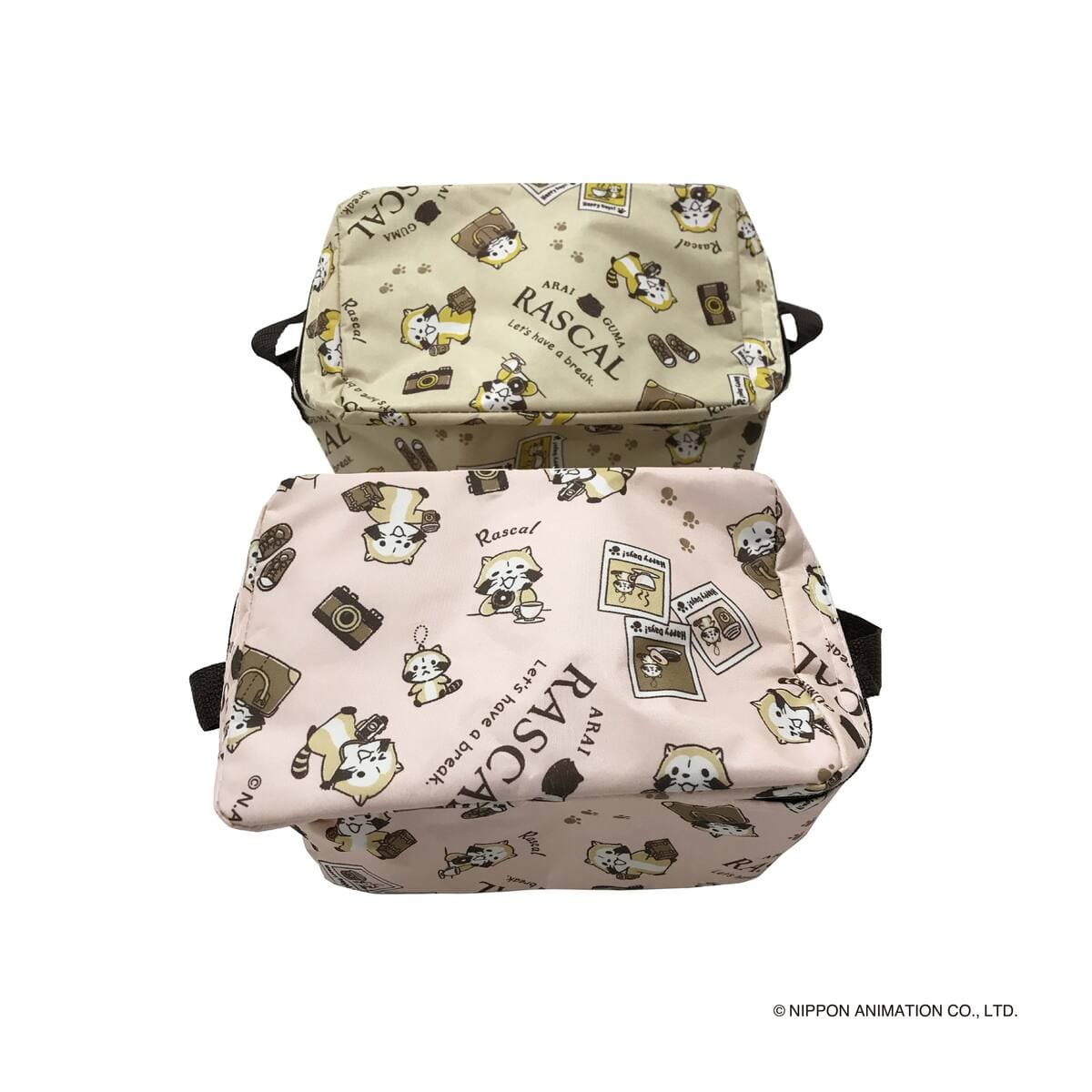 ラスカル ( カフェ柄 ) アルミランチバッグ 350ml・6 本用 370225