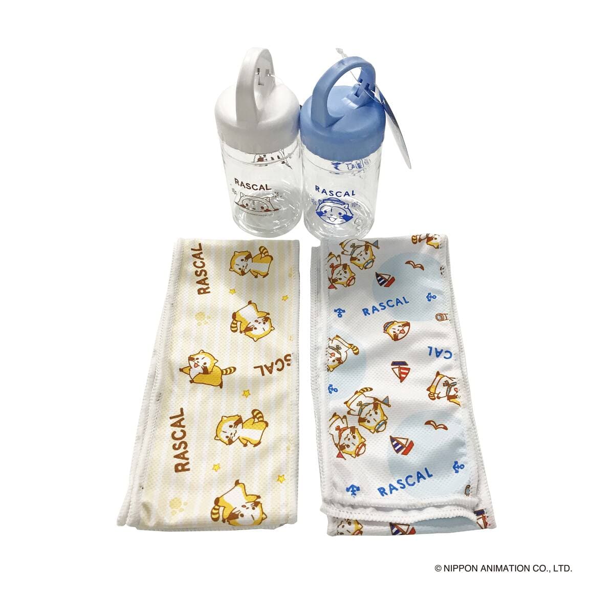 ラスカル ( ボトル入 ) ひんやりタオル サイズ(約) : 10×100cm 370241