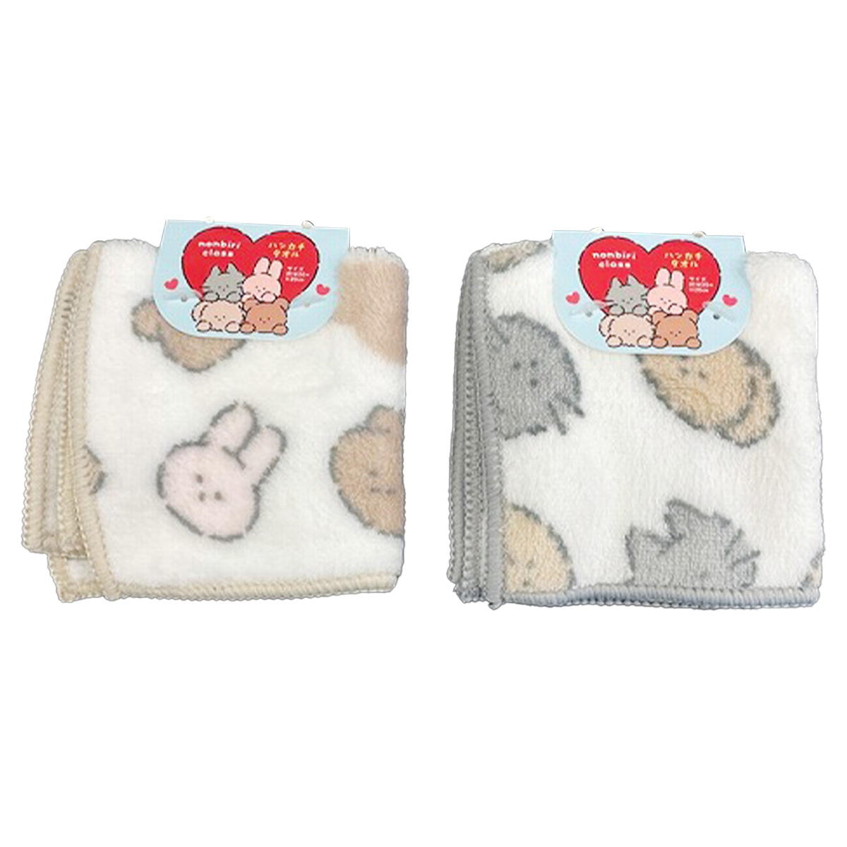 nonbiri class ふわもこハンカチ 370351