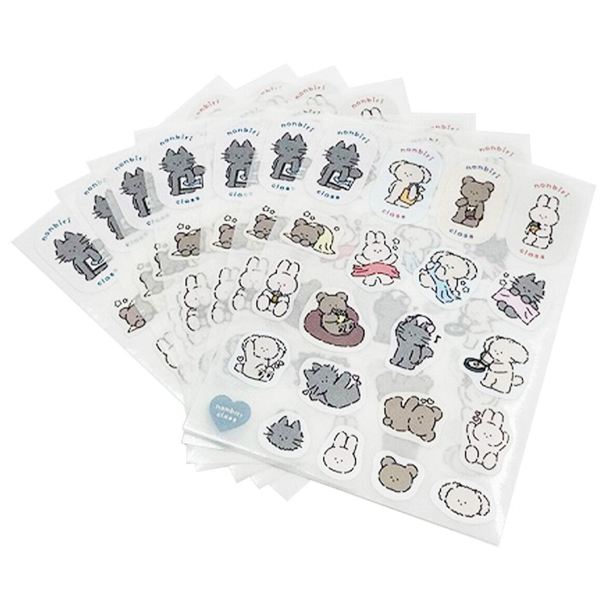 nonbiri class ダイカットシール 370359