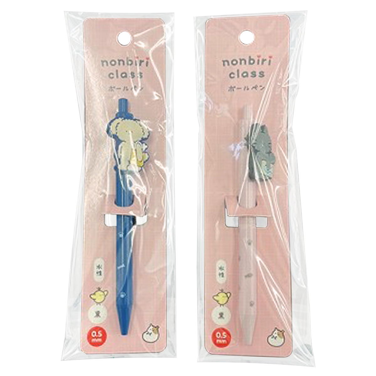 nonbiri class ボールペン ねこ・いぬ 370382