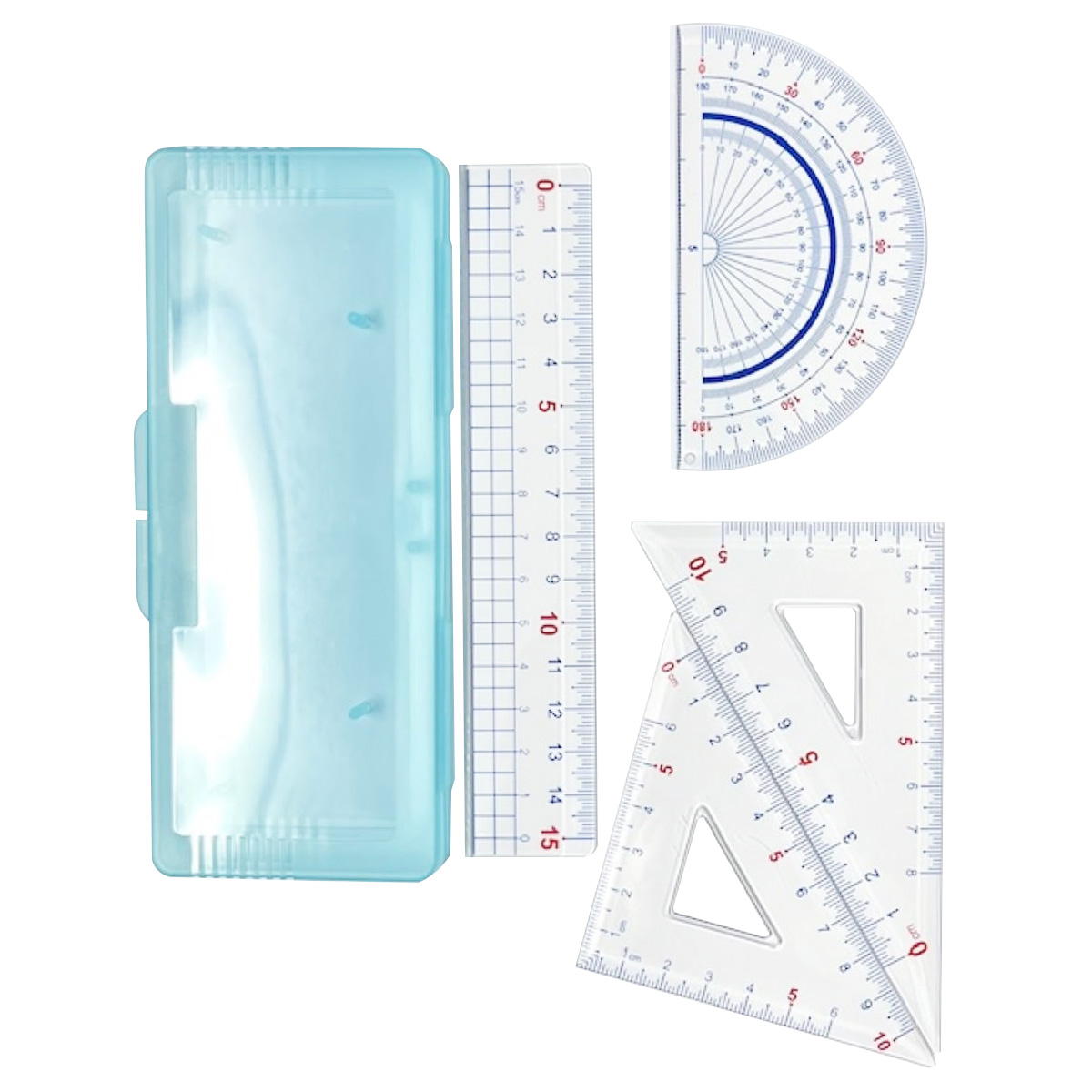 ケース入り学習定規セット 370444