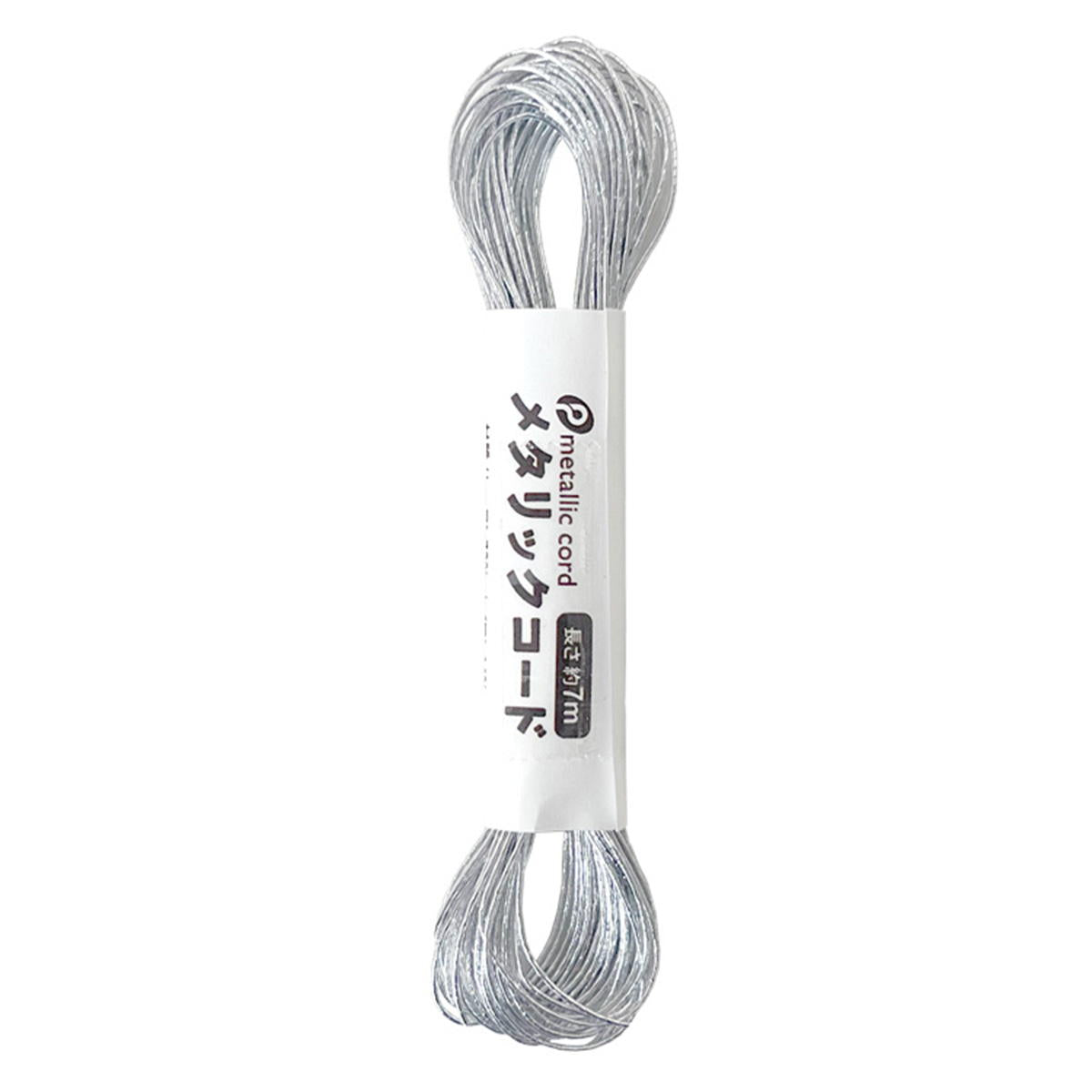 メタリックコード シルバー 7m 370482