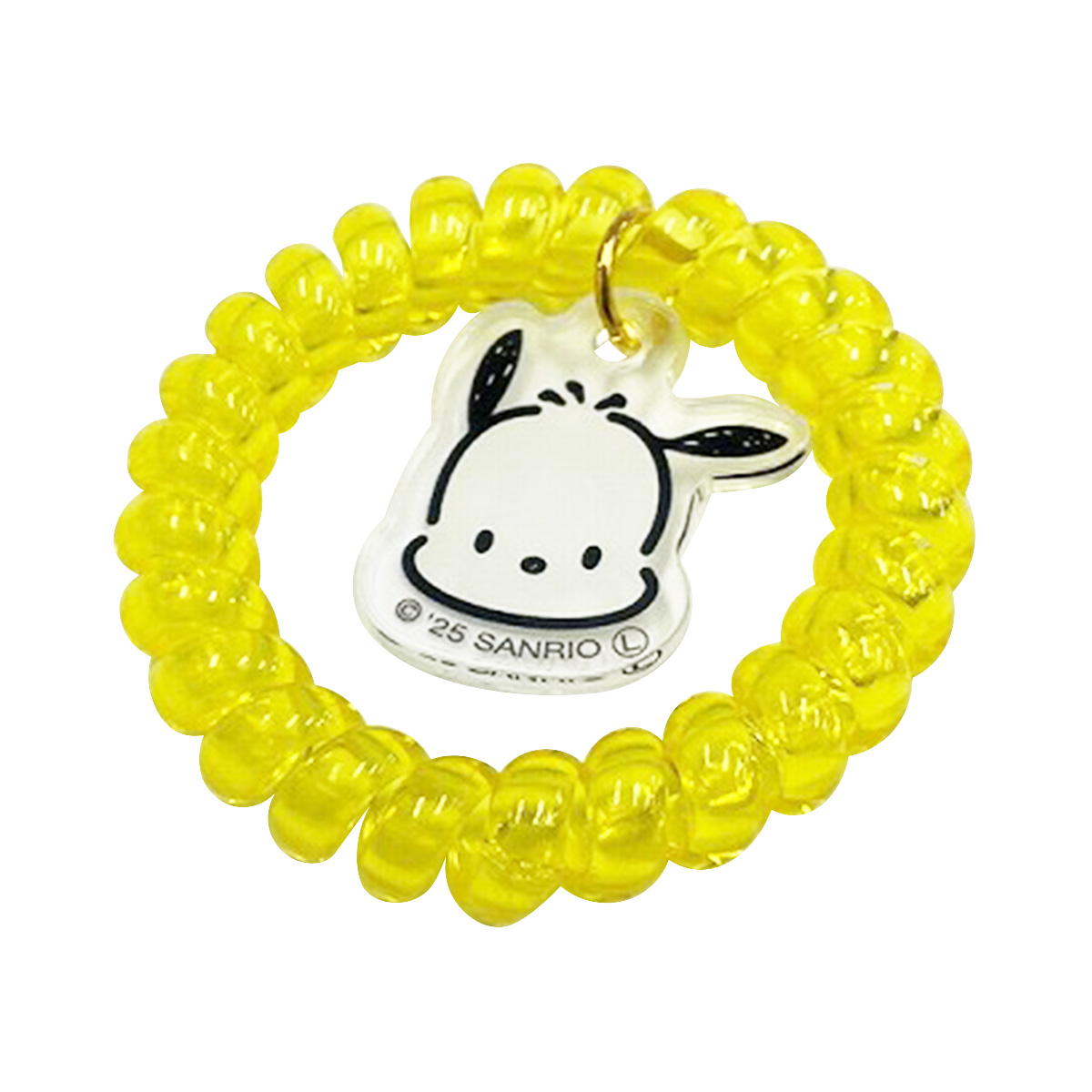 【OUTLET】sanrio ポチャッコ スパイラルヘアゴム アウトドア 370558