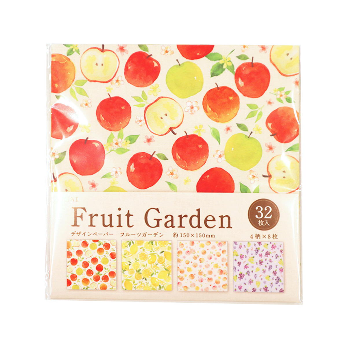 デザインペーパー32P フルーツガーデン 370631