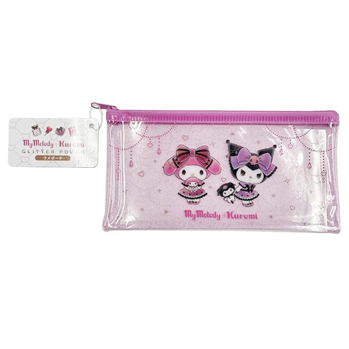 sanrio メロクロ ラメポーチ きらきら 370732