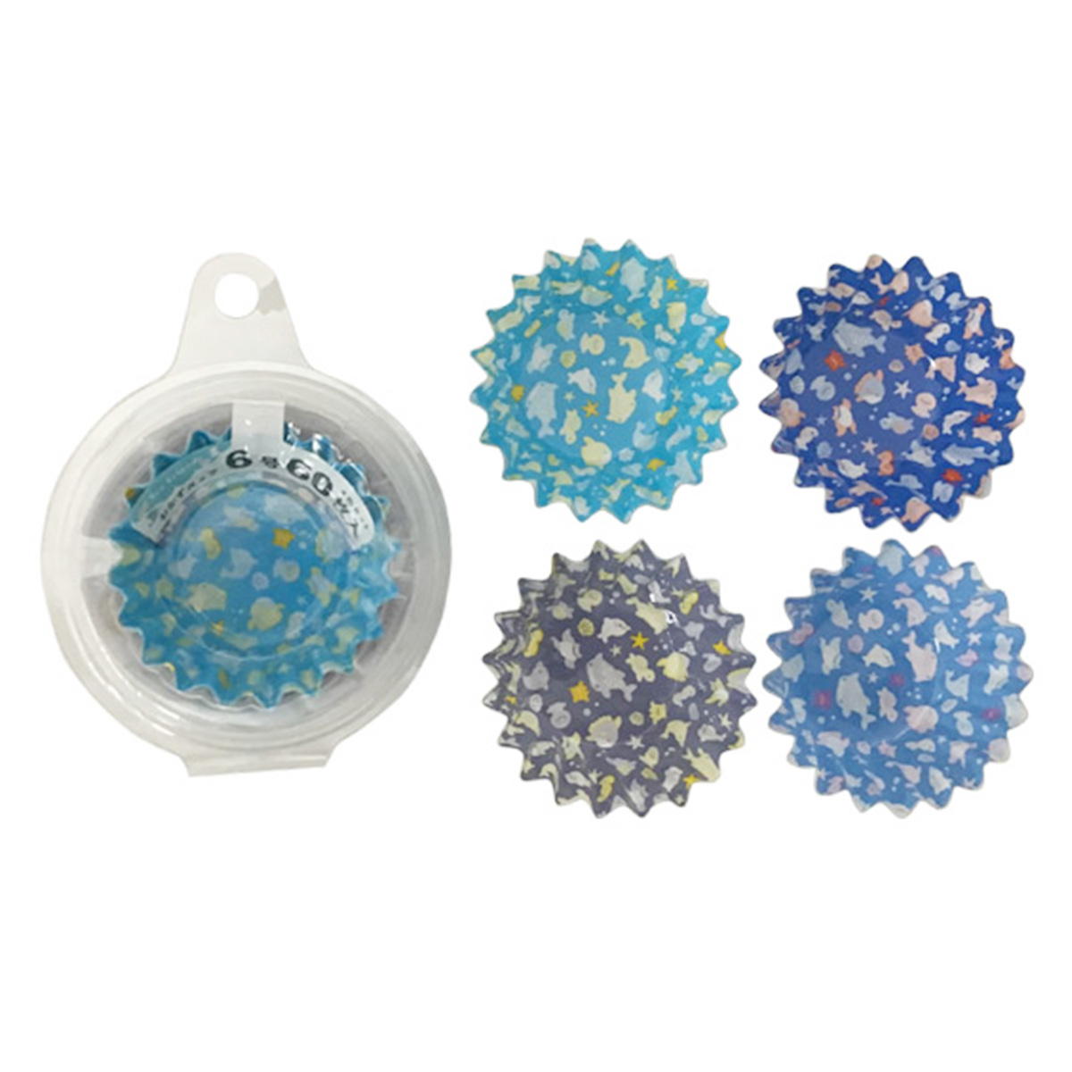 おかずカップ 6号60P シーフレンズ 370948