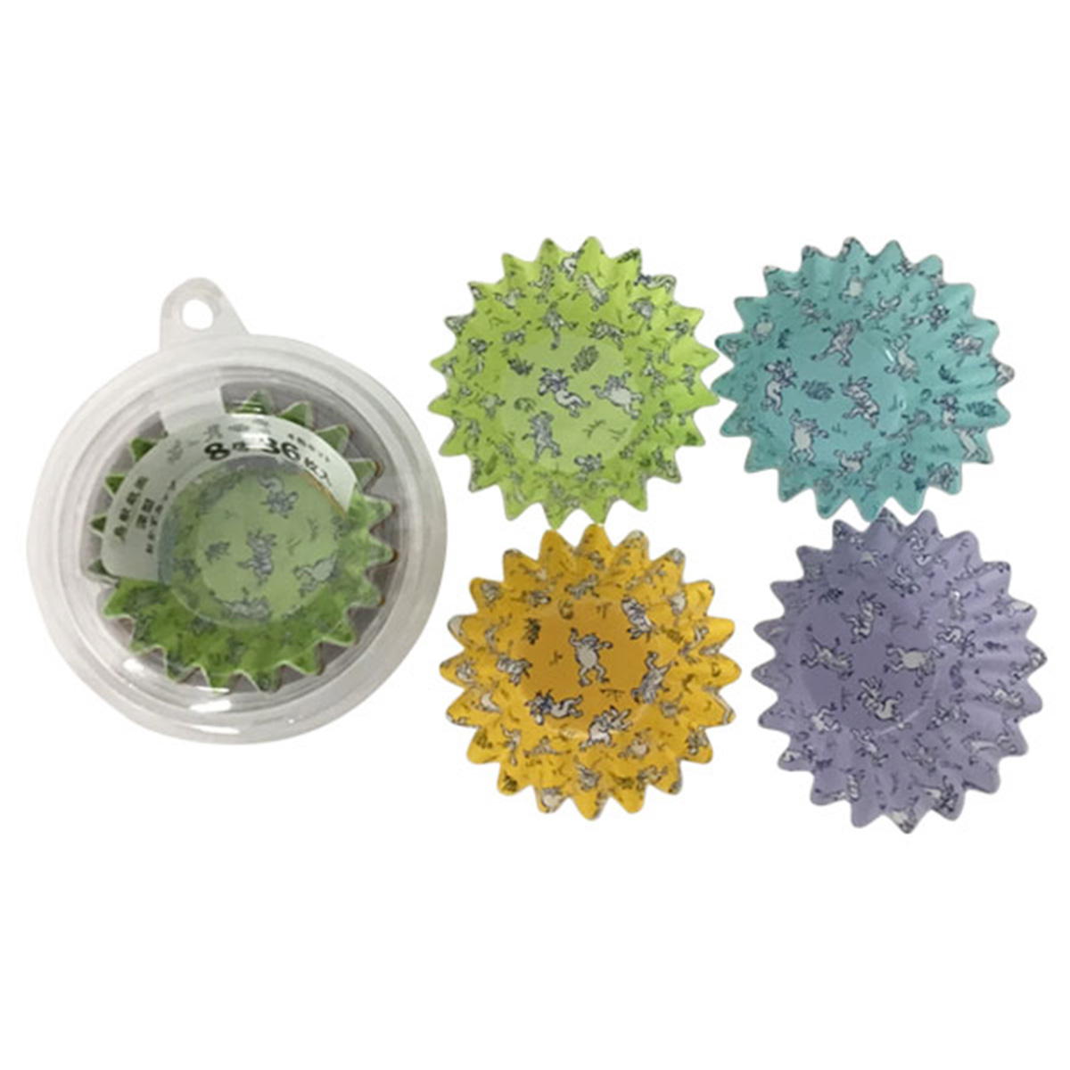 深型おかずカップ 8号36P 鳥獣戯画 370951