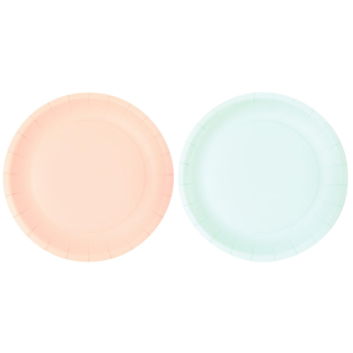 ペーパープレート ソフトカラー 18cm 10枚 371082