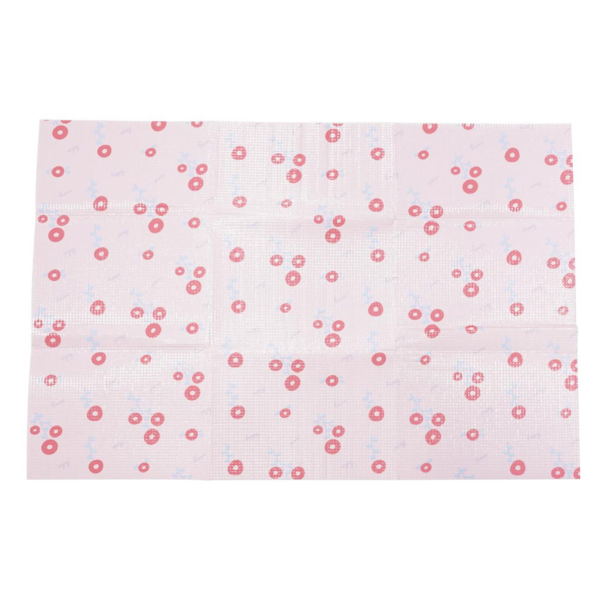 【OUTLET】アルミレジャーシート 花柄 約60×90cm 371106