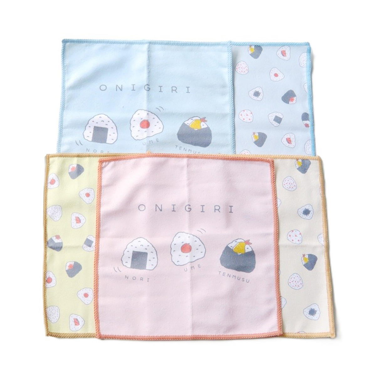 マイクロファイバーふきん 5P おにぎり柄 371122