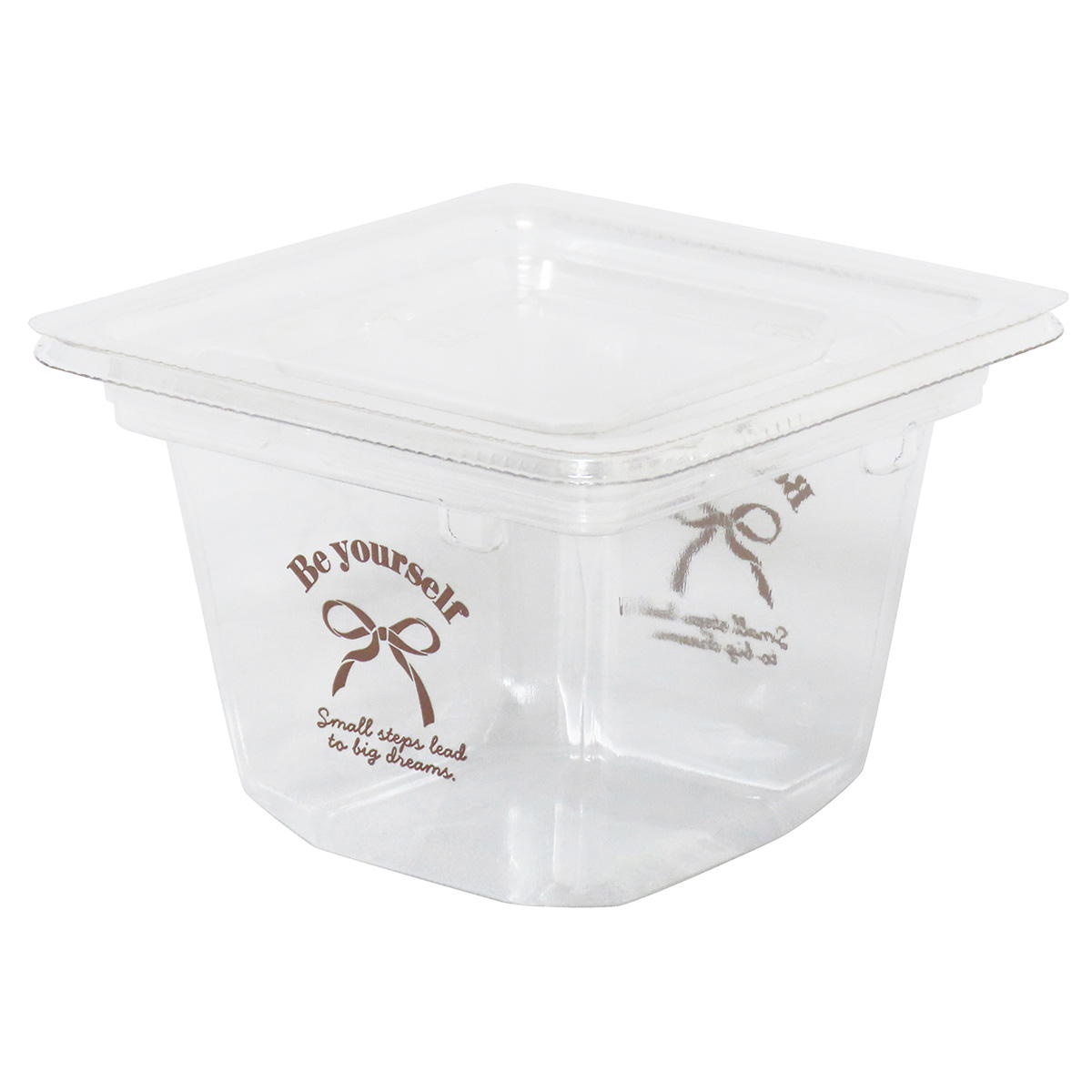 フードパック 角型 リボン柄 3セット 371135