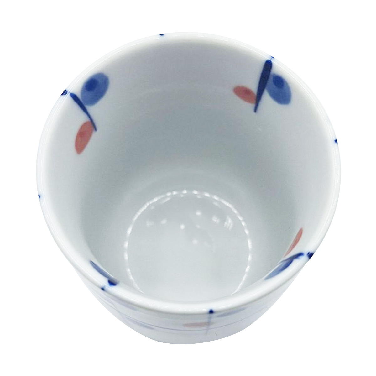 友禅格子 長湯呑 HT7403 371164