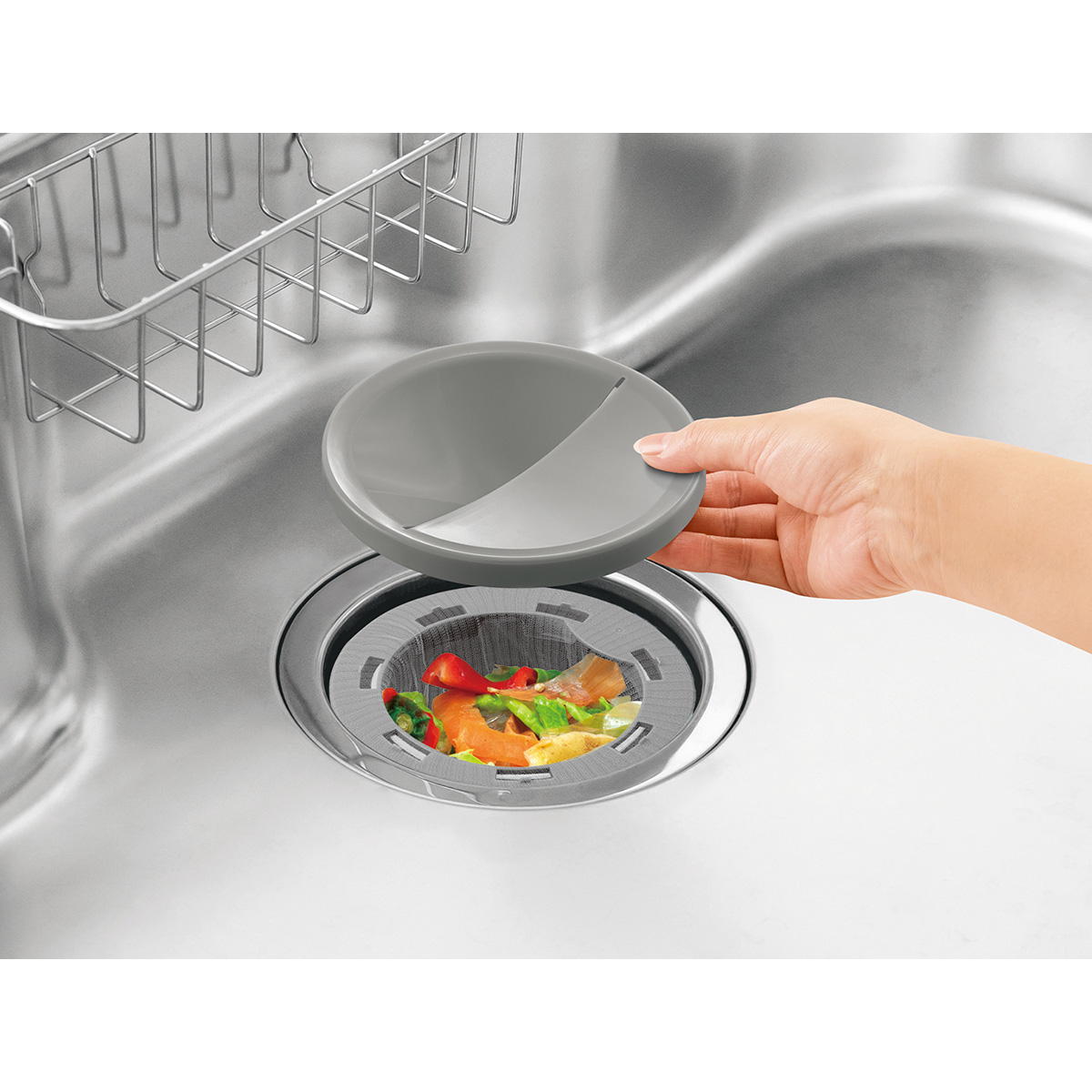 排水口カバー ラウンドタイプ 371255