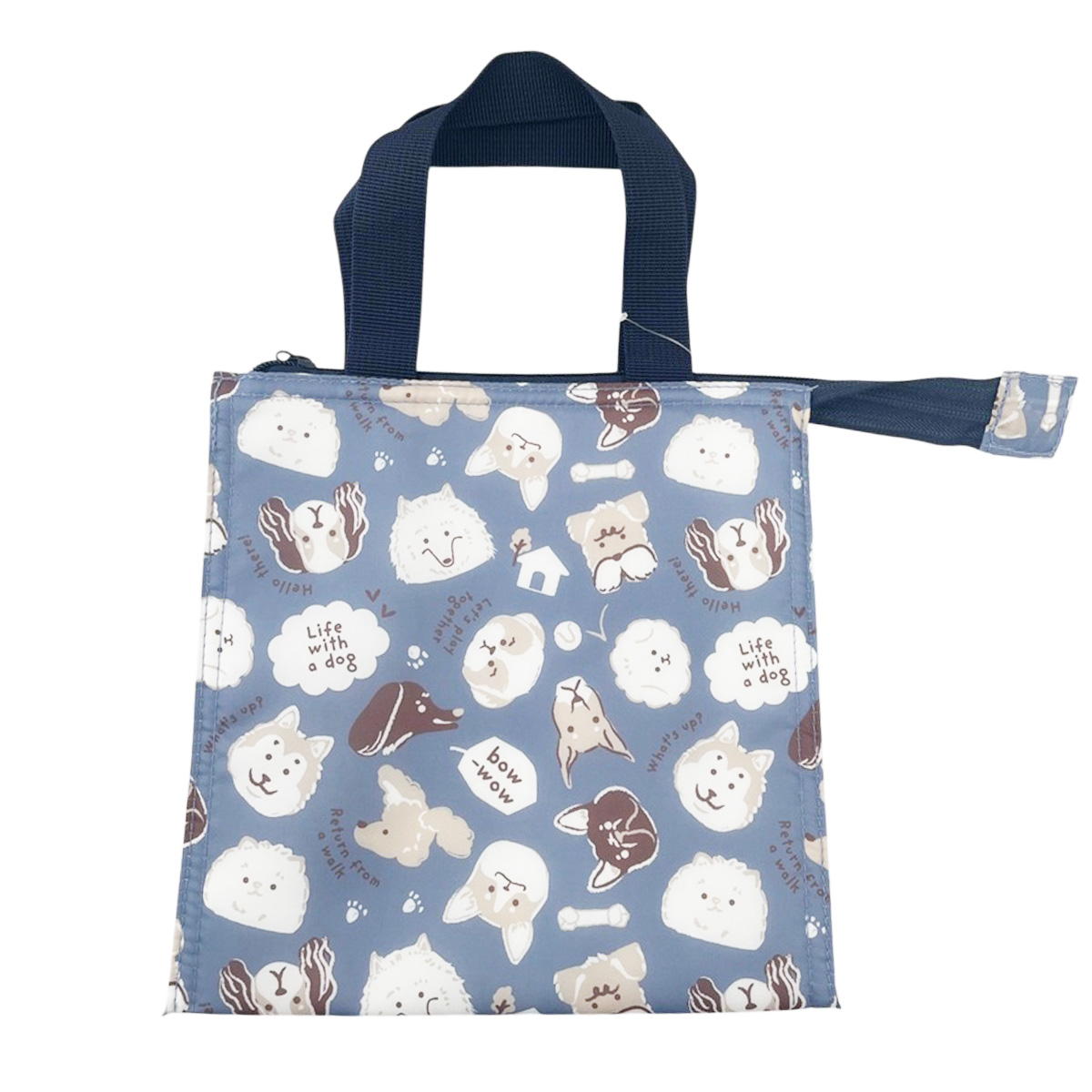 マチ広ランチトート イヌ柄 371298