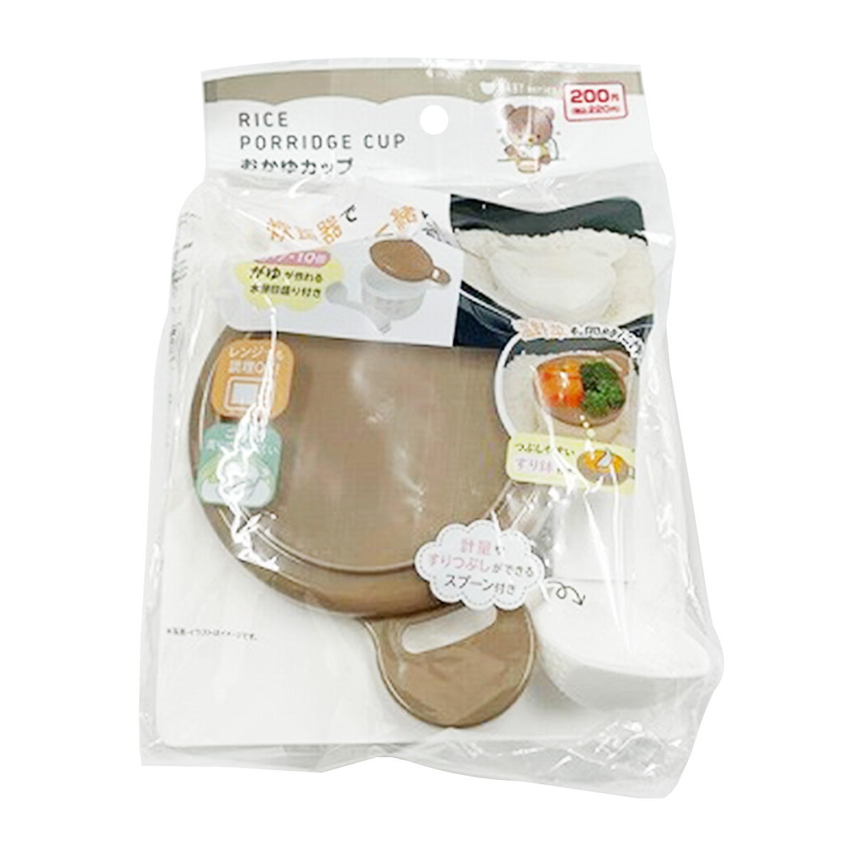 おかゆカップ スプーン付き 371404