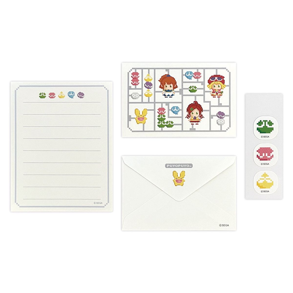 ミニレターセット(ぷよぷよ、A) 371571
