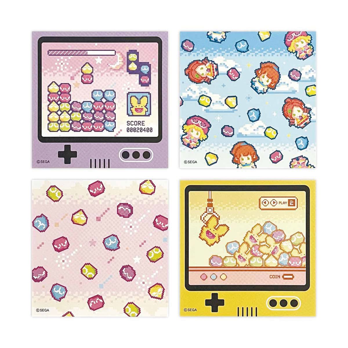 ミニデザインペーパー(ぷよぷよ、B) 371598