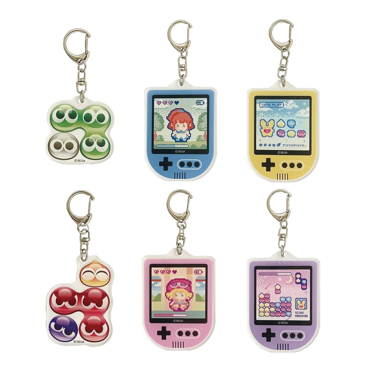 アクリルキーホルダー ぷよぷよ コンプリートセット 371605